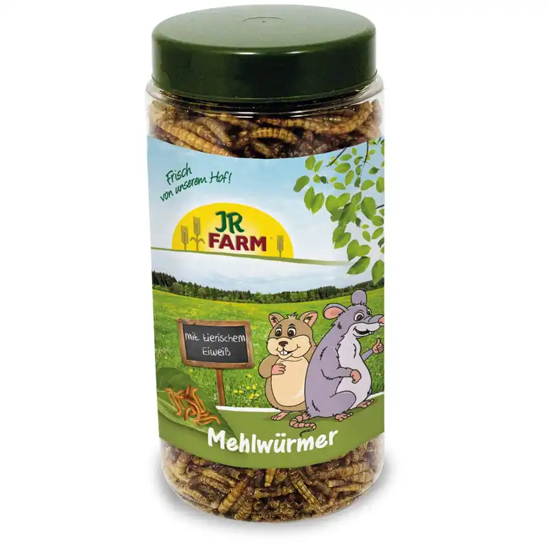 Schnäppchen JR FARM Mehlwürmer in der Dose 70 g